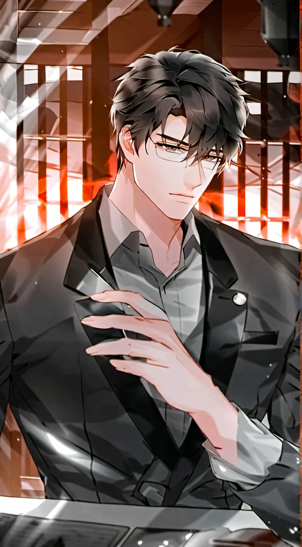ai character: Xander:} background