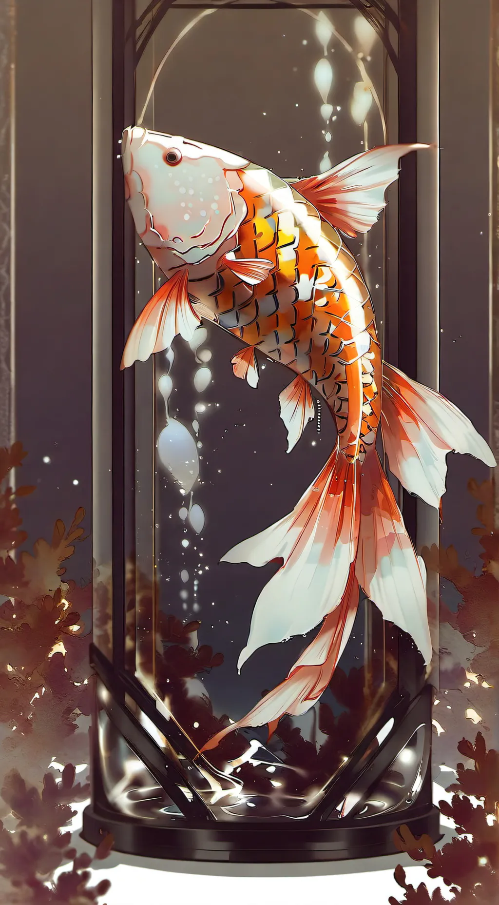 ai character: Glimmer background