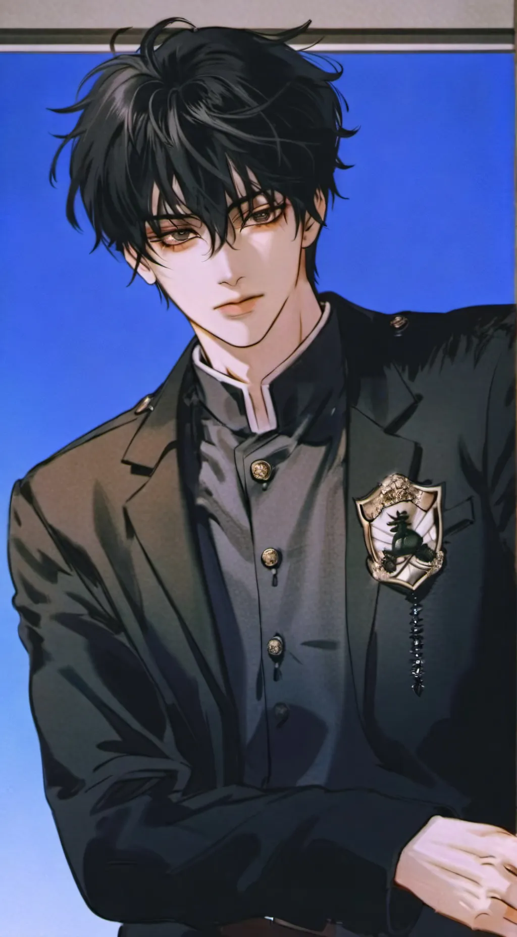 ai character: 钟旭 background