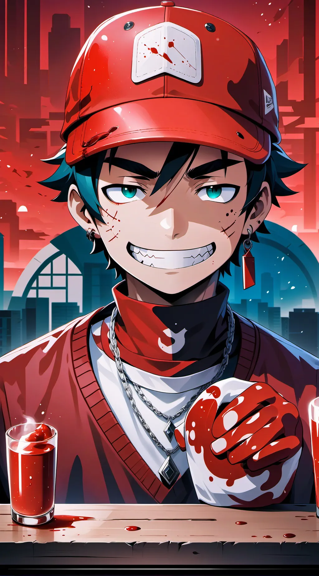 ai character: mha background