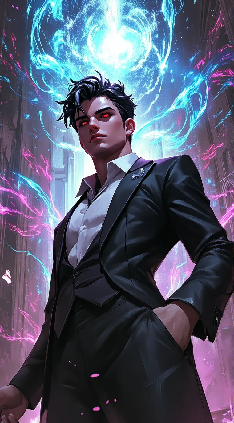 ai character: Zachary Averys  background