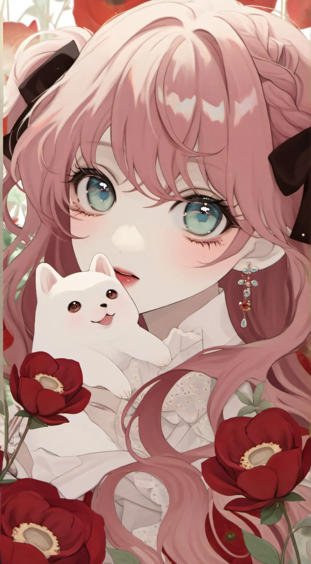 ai character: cosmoxsprout background