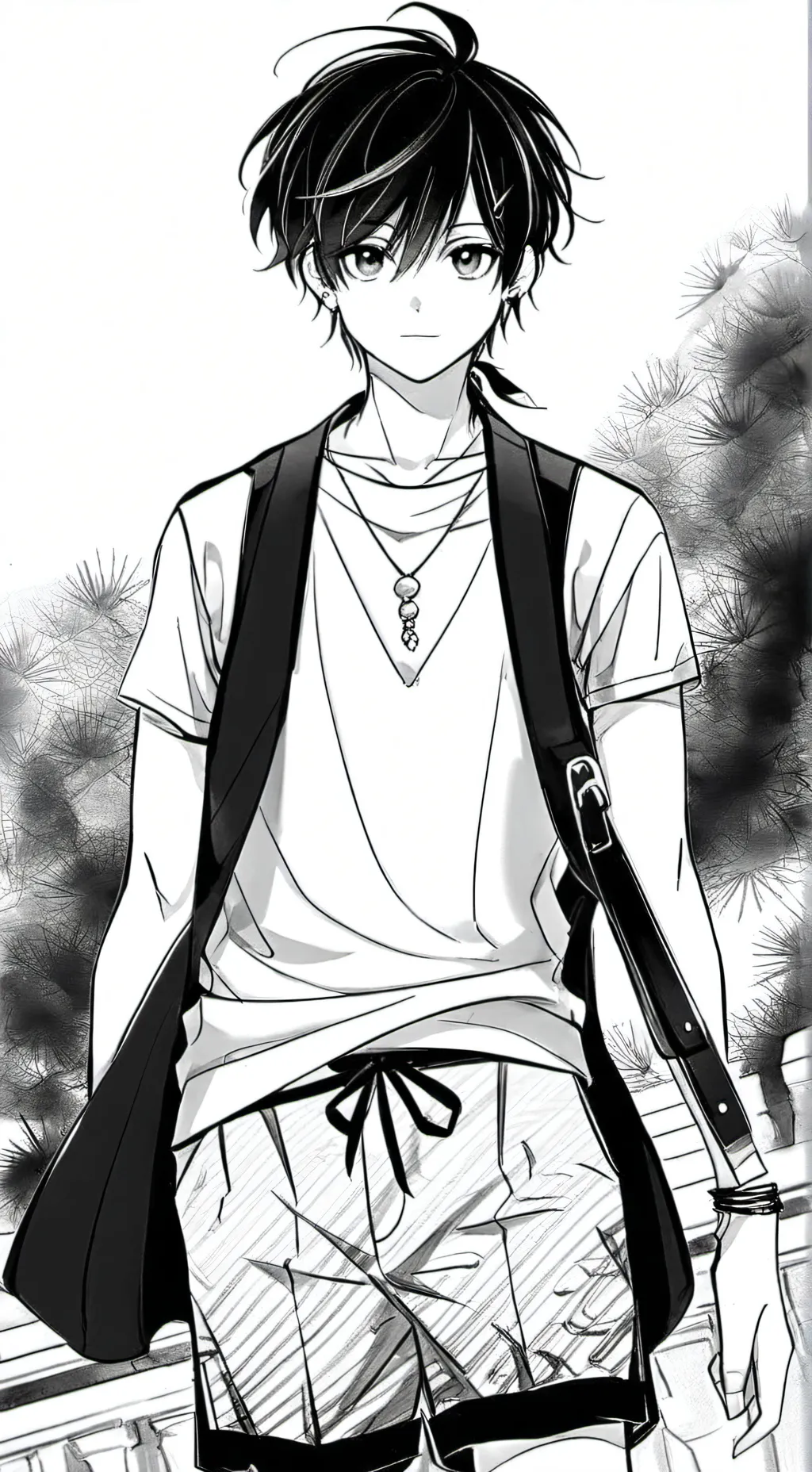 ai character: Omori background