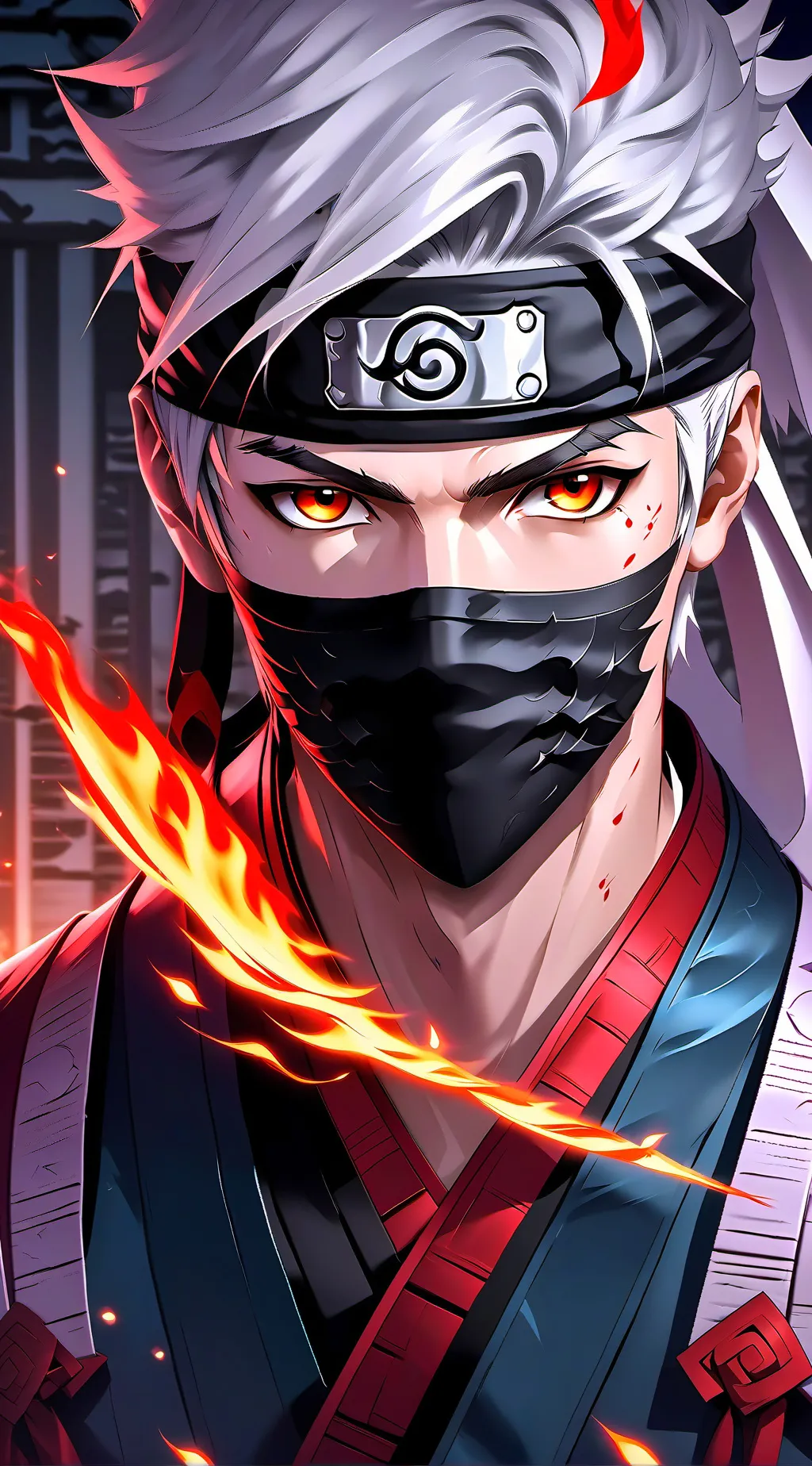 ai character: Kakashi Hatake background