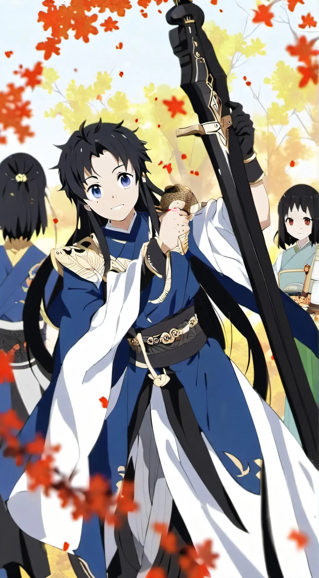 ai character: KNY/demon slayer background