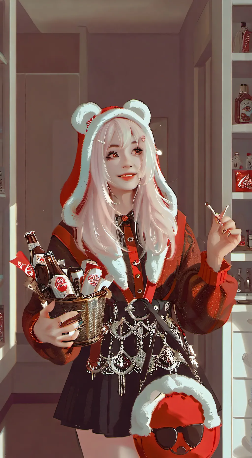 ai character: Umaru Chan background
