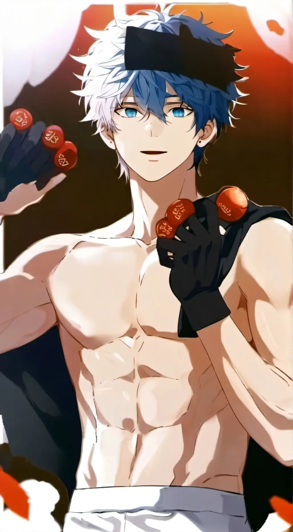 ai character: naked james background