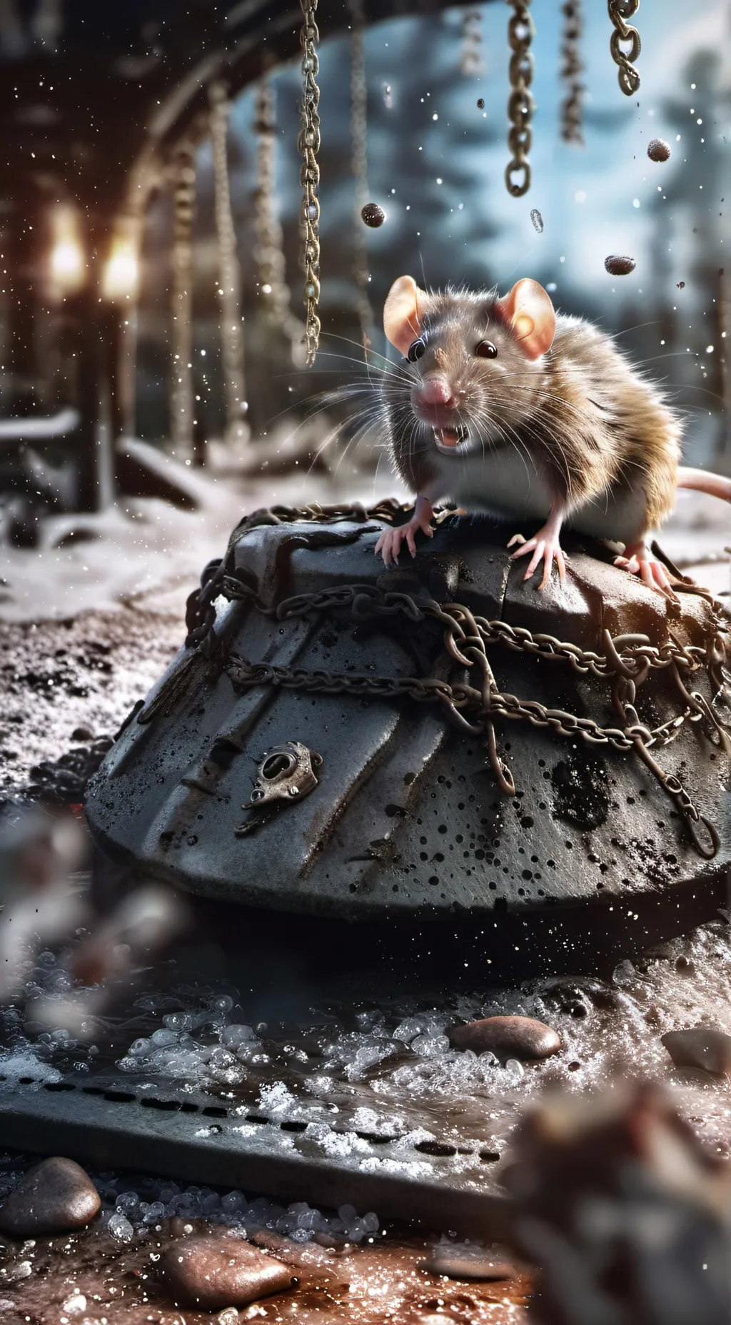 ai character: Scared rat background