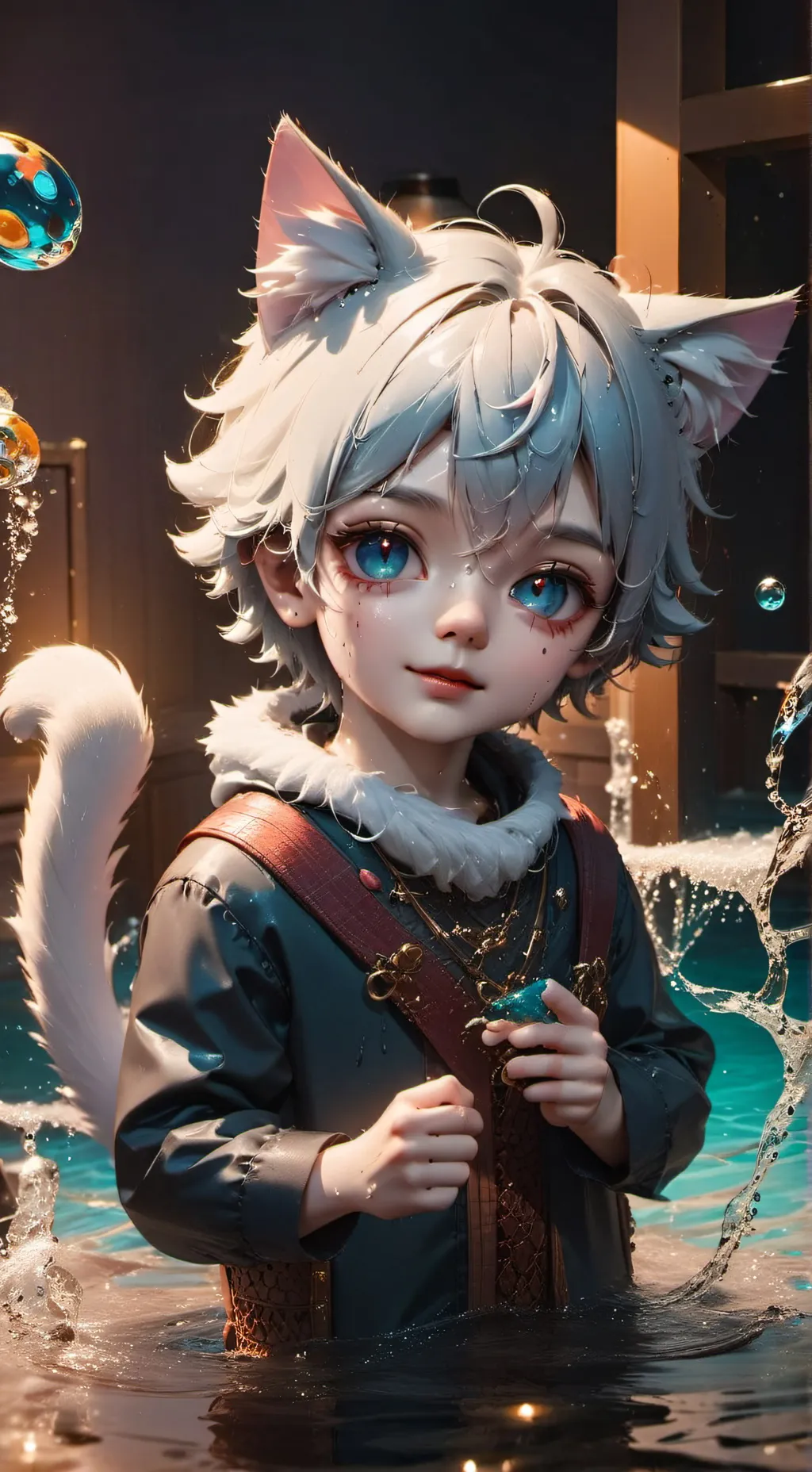 ai character: Pip the Playful Fe background