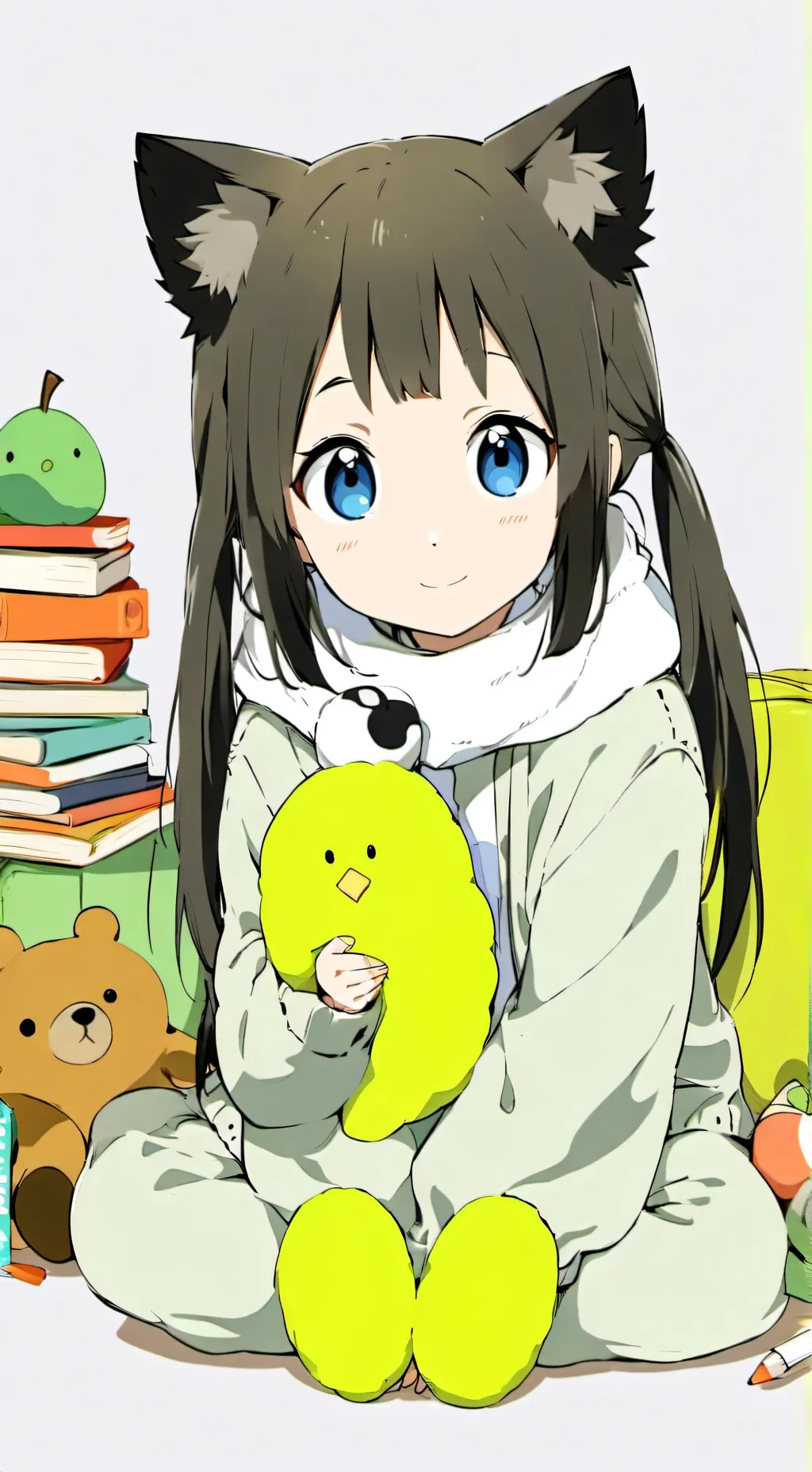ai character: Speckle Hatchling background