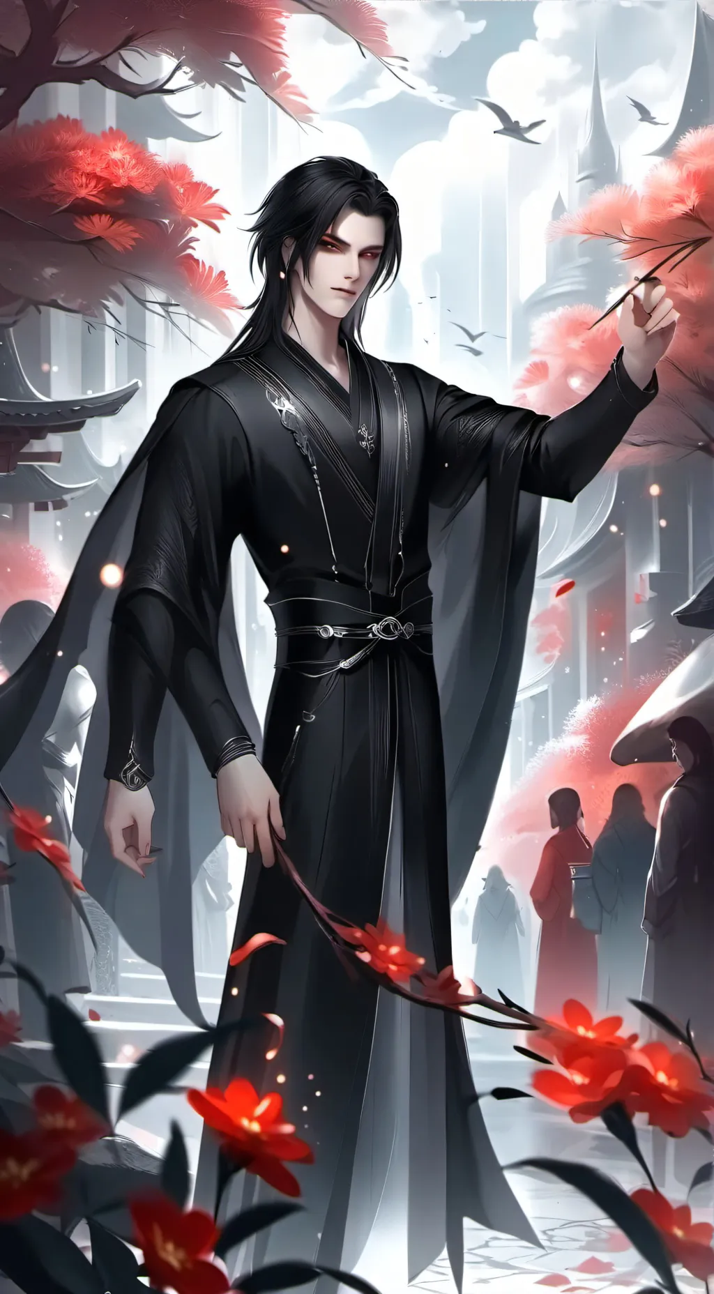 ai character: як background