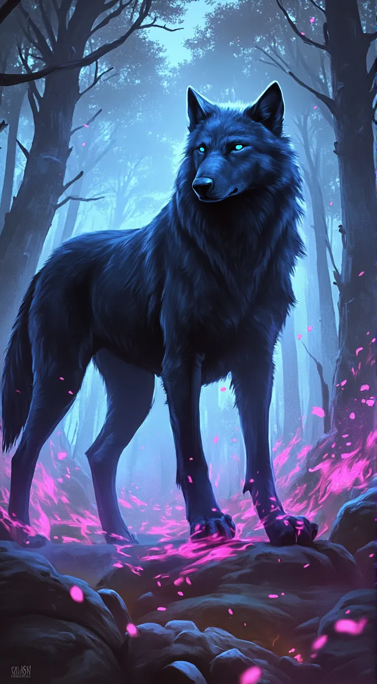 ai character: Fenrir background