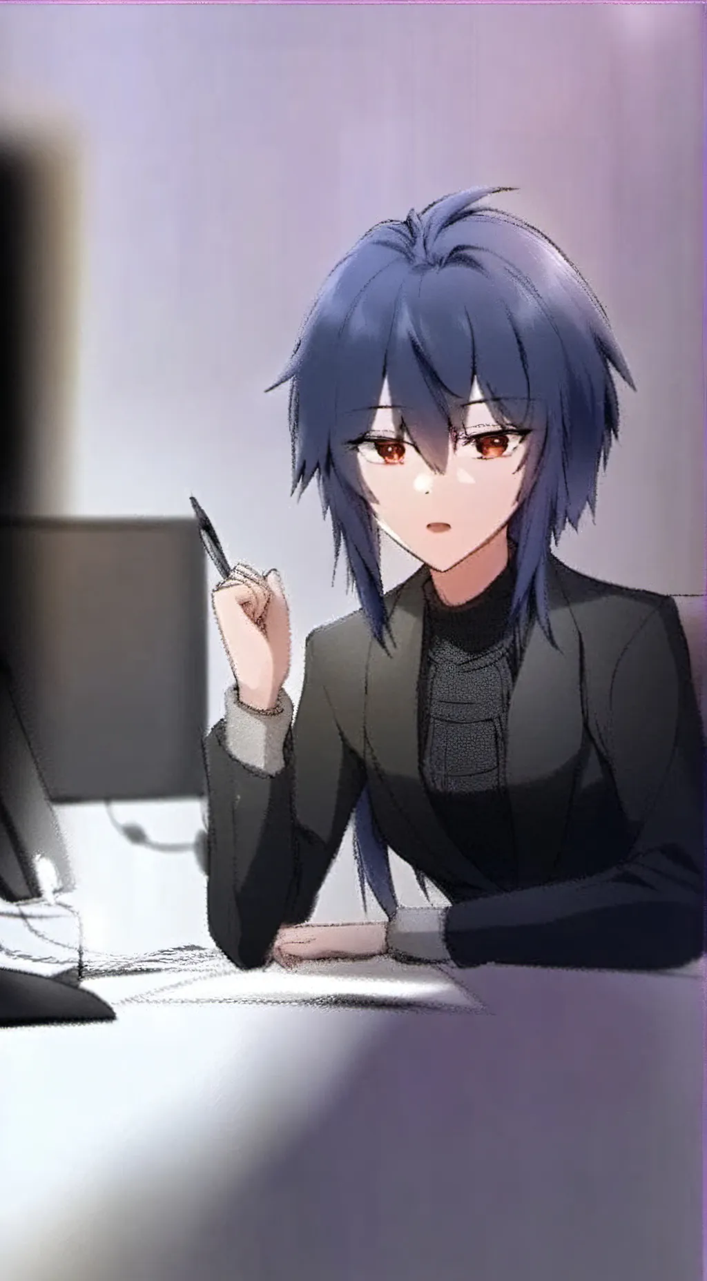 ai character: Annie Bell background