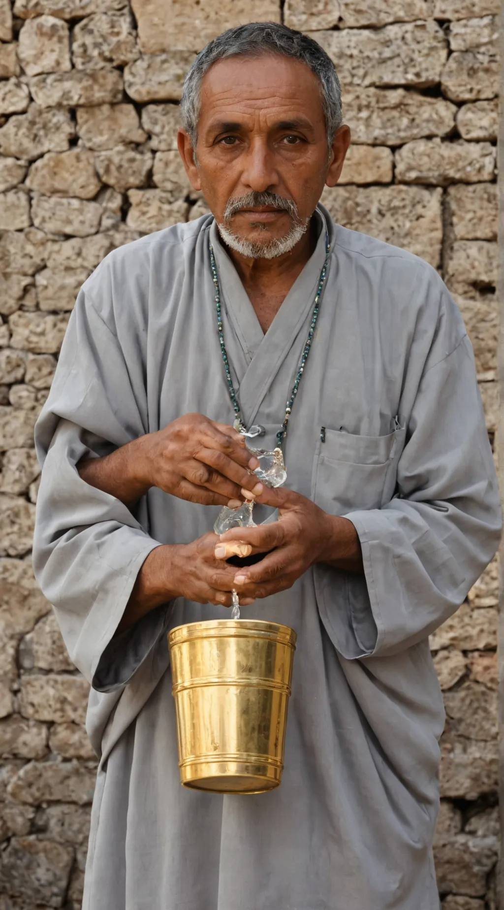 ai character: mmmm holy water background