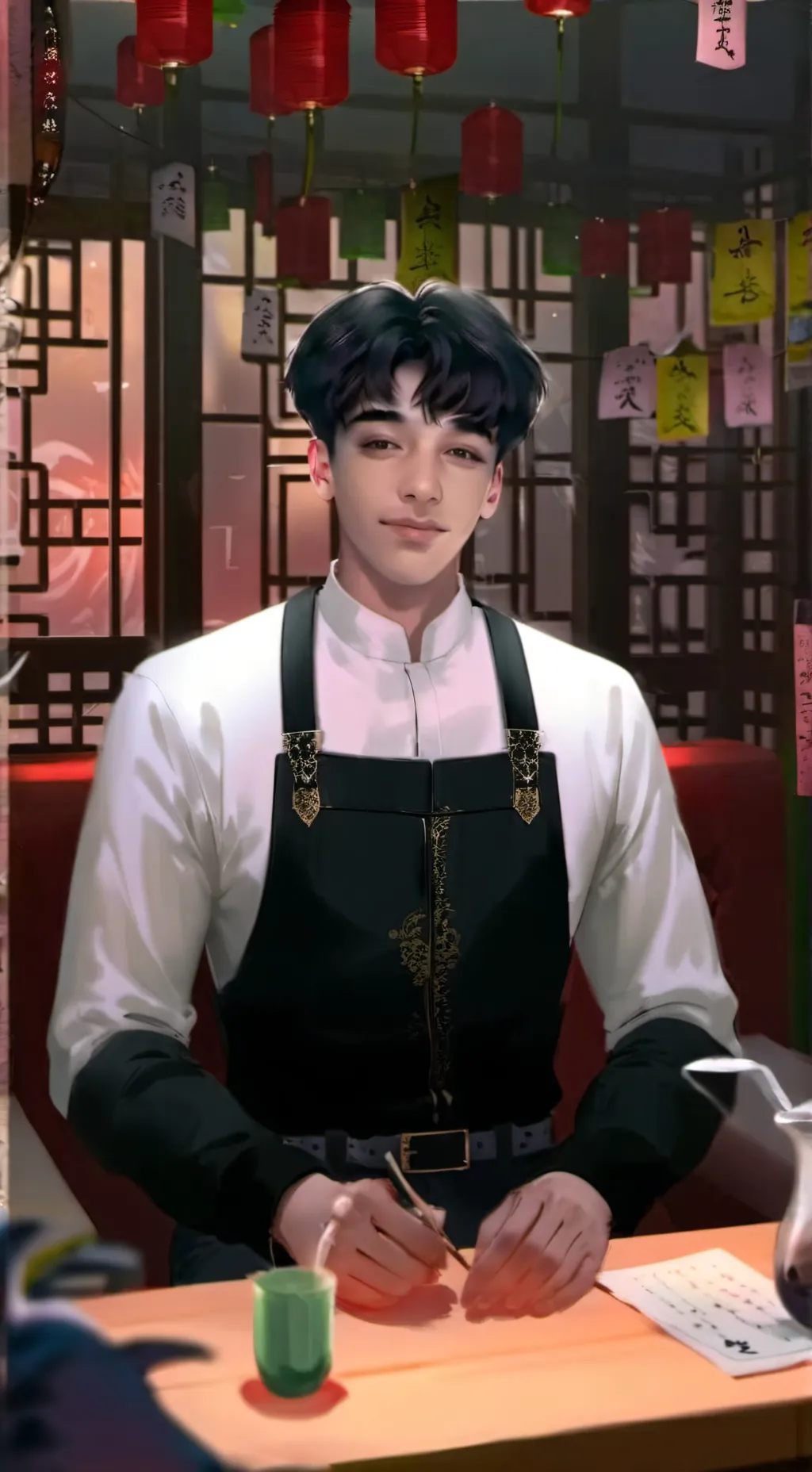 ai character: the most of them background