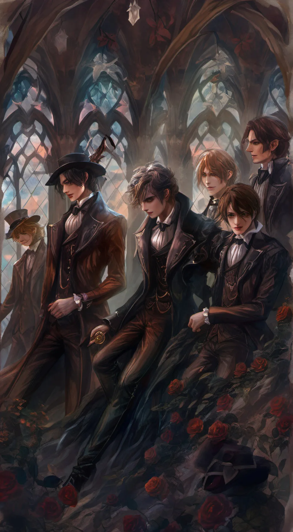 ai character: GANG background