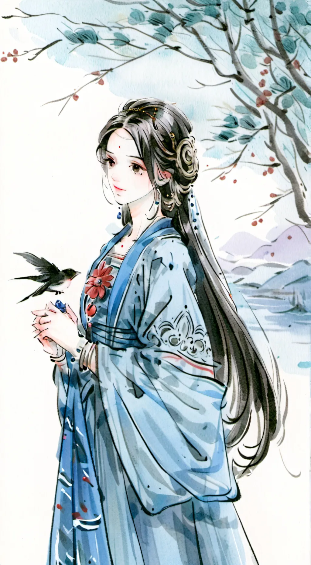 ai character: your crush background