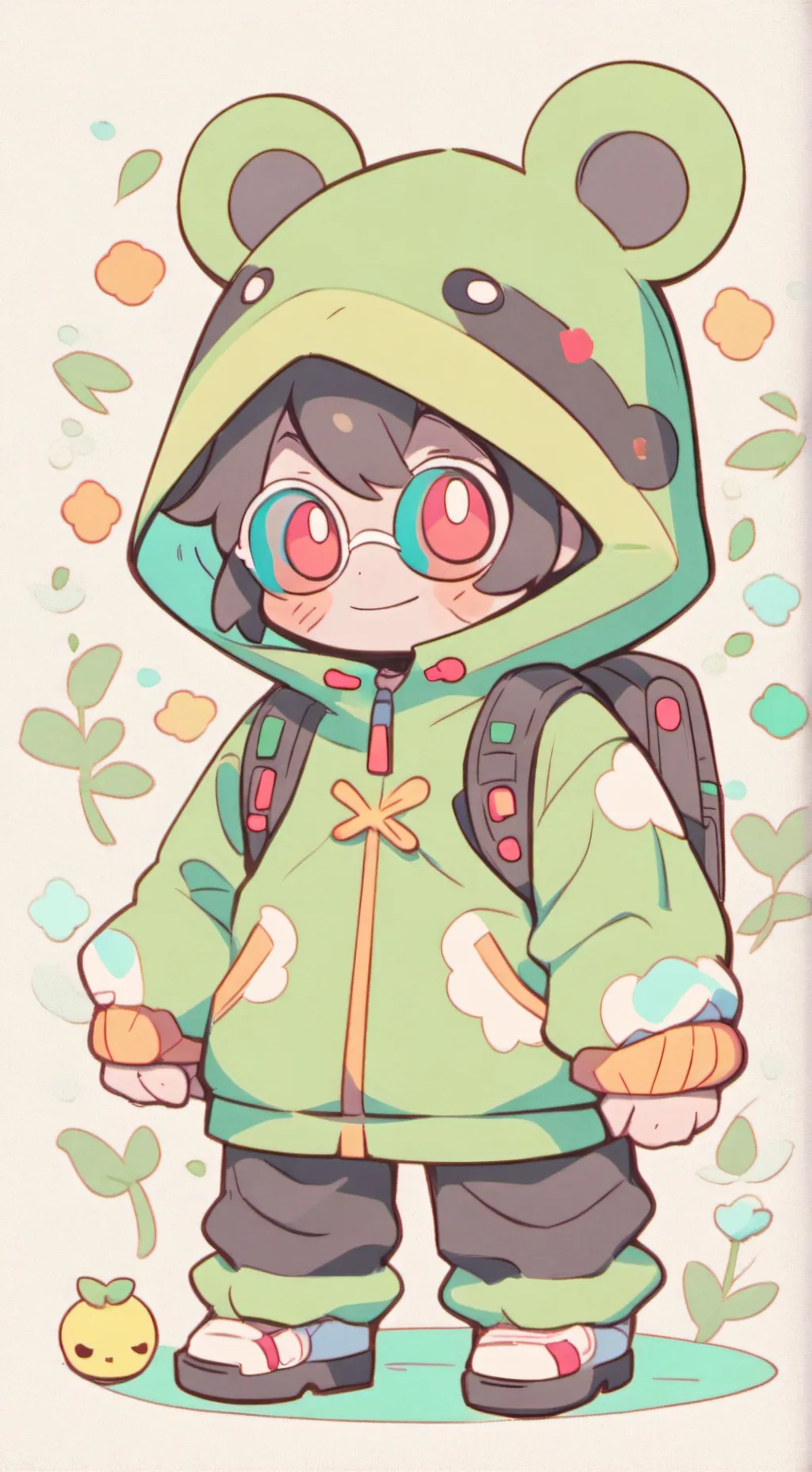 ai character: fede background