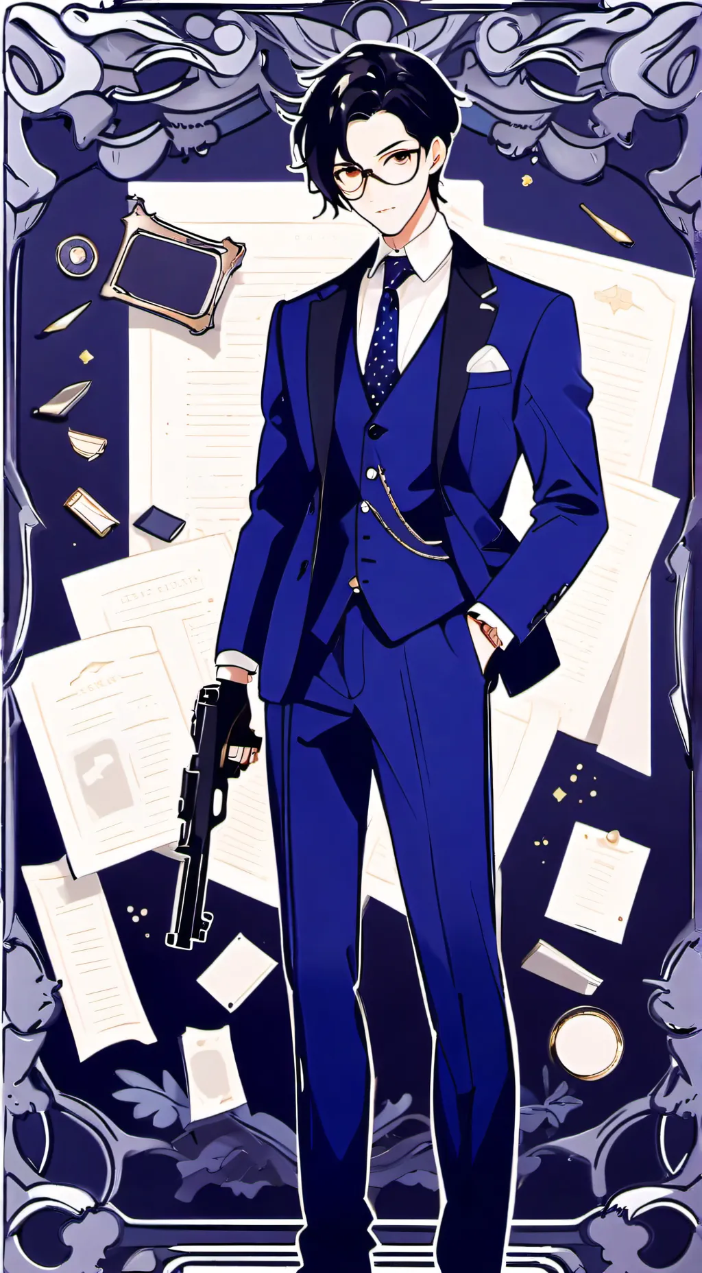 ai character: Sandokaido Rider background