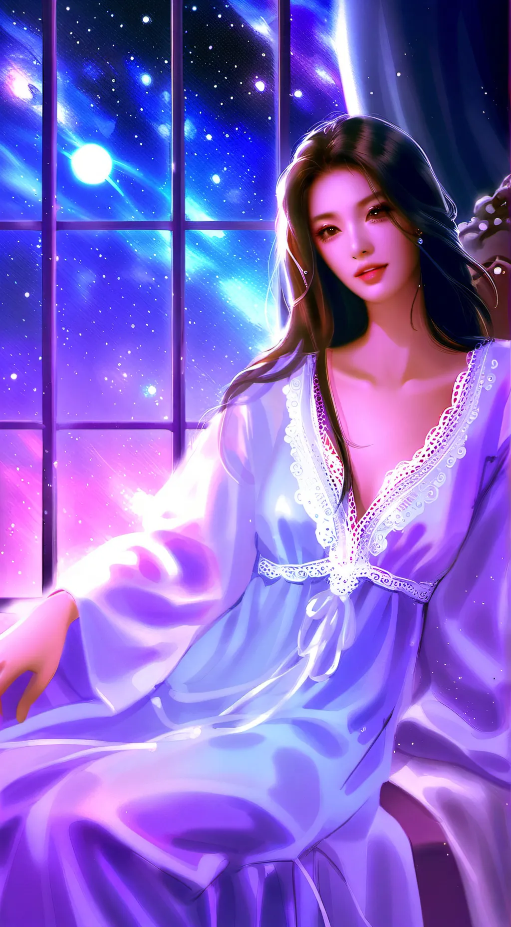 ai character: Lisa Parks background