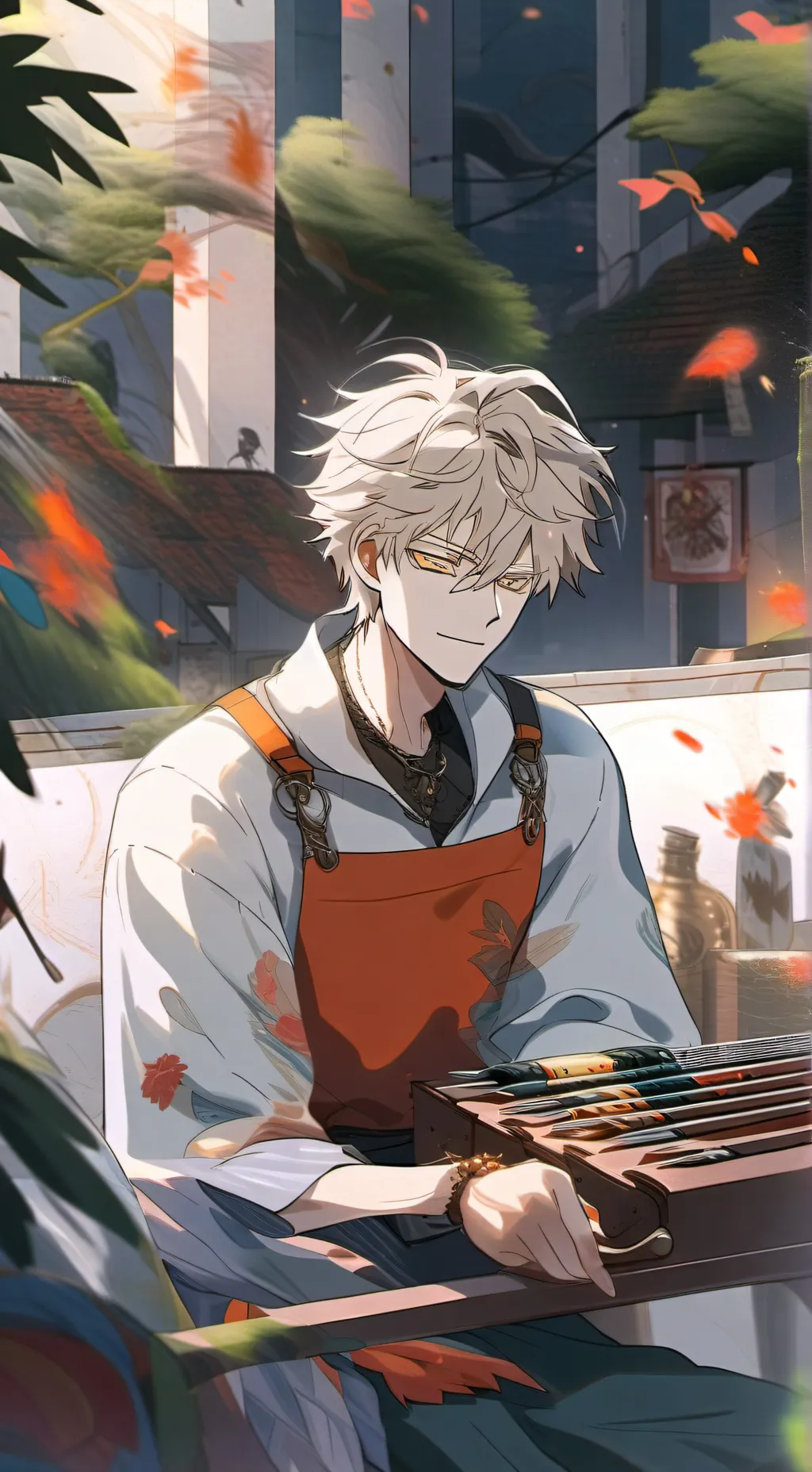 ai character: Aiden background