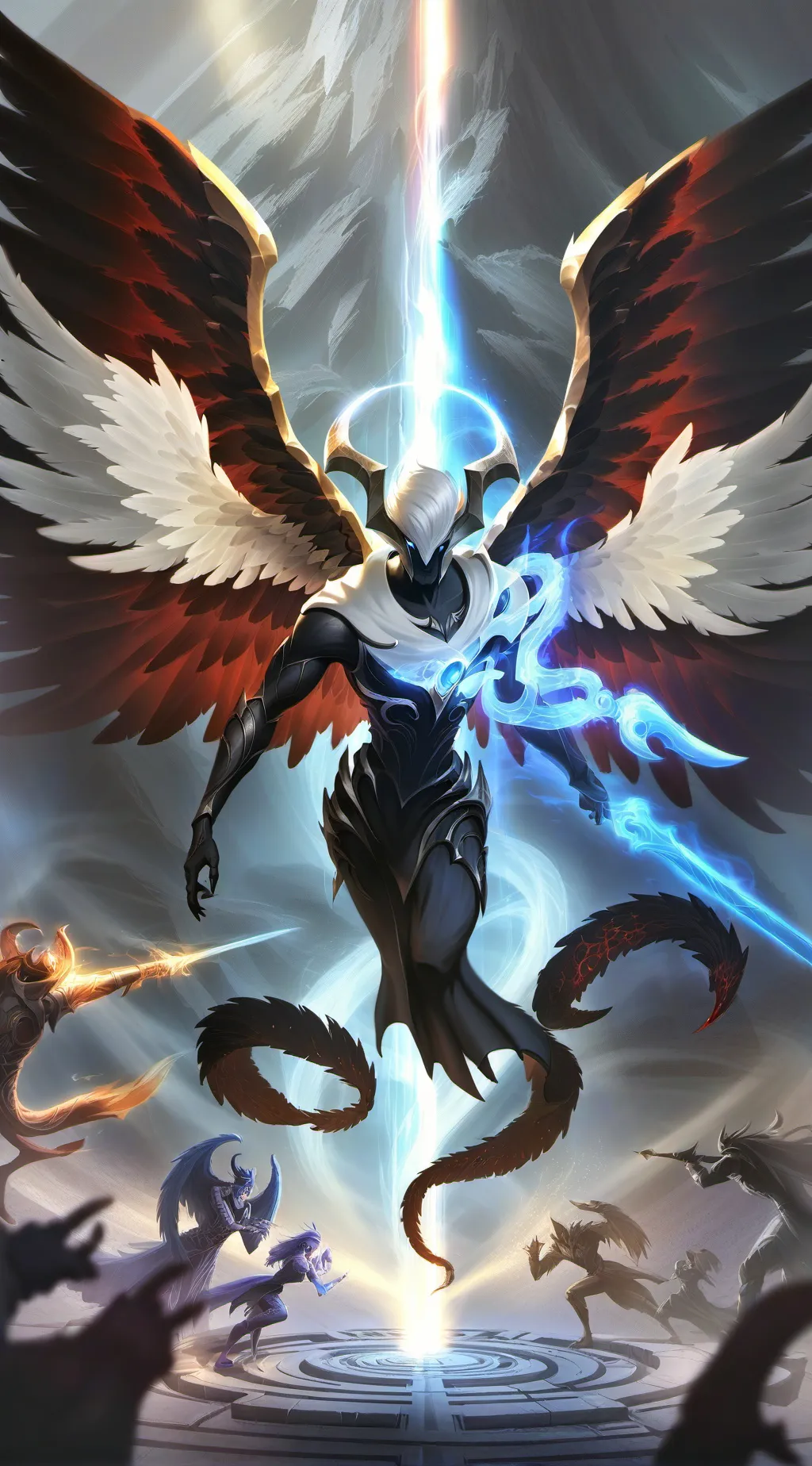 ai character: HH extermination background