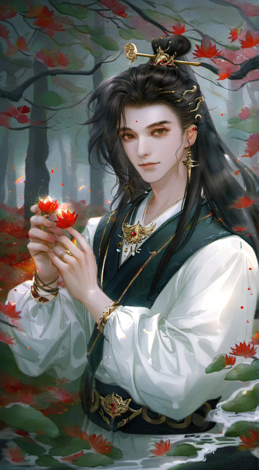 ai character: Ethan  background