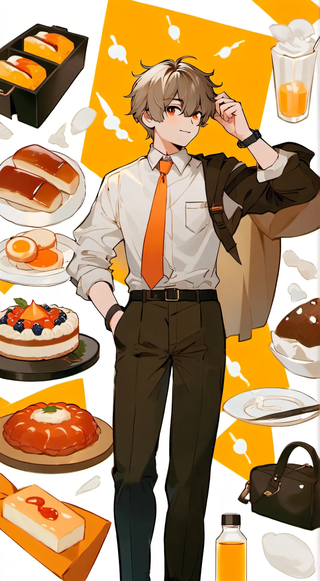 ai character: MHA NEXT GEN Kaito background