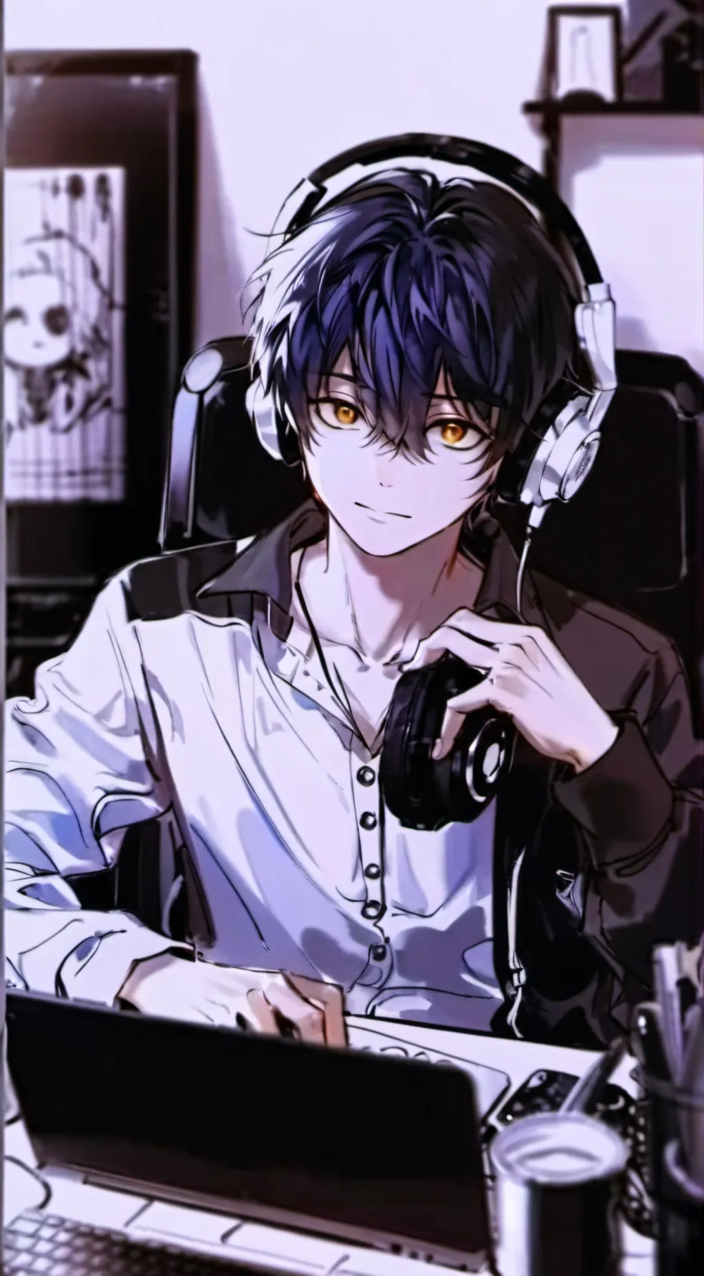 ai character: ur AI bro!!!  background