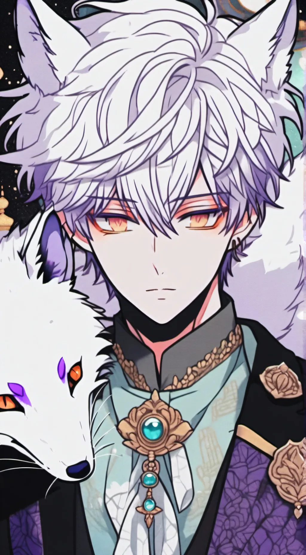 ai character: Antonio Thomas  background
