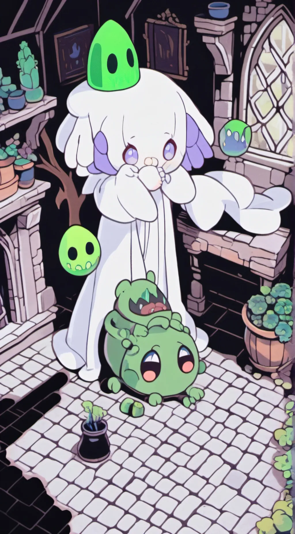 ai character: sprunki background