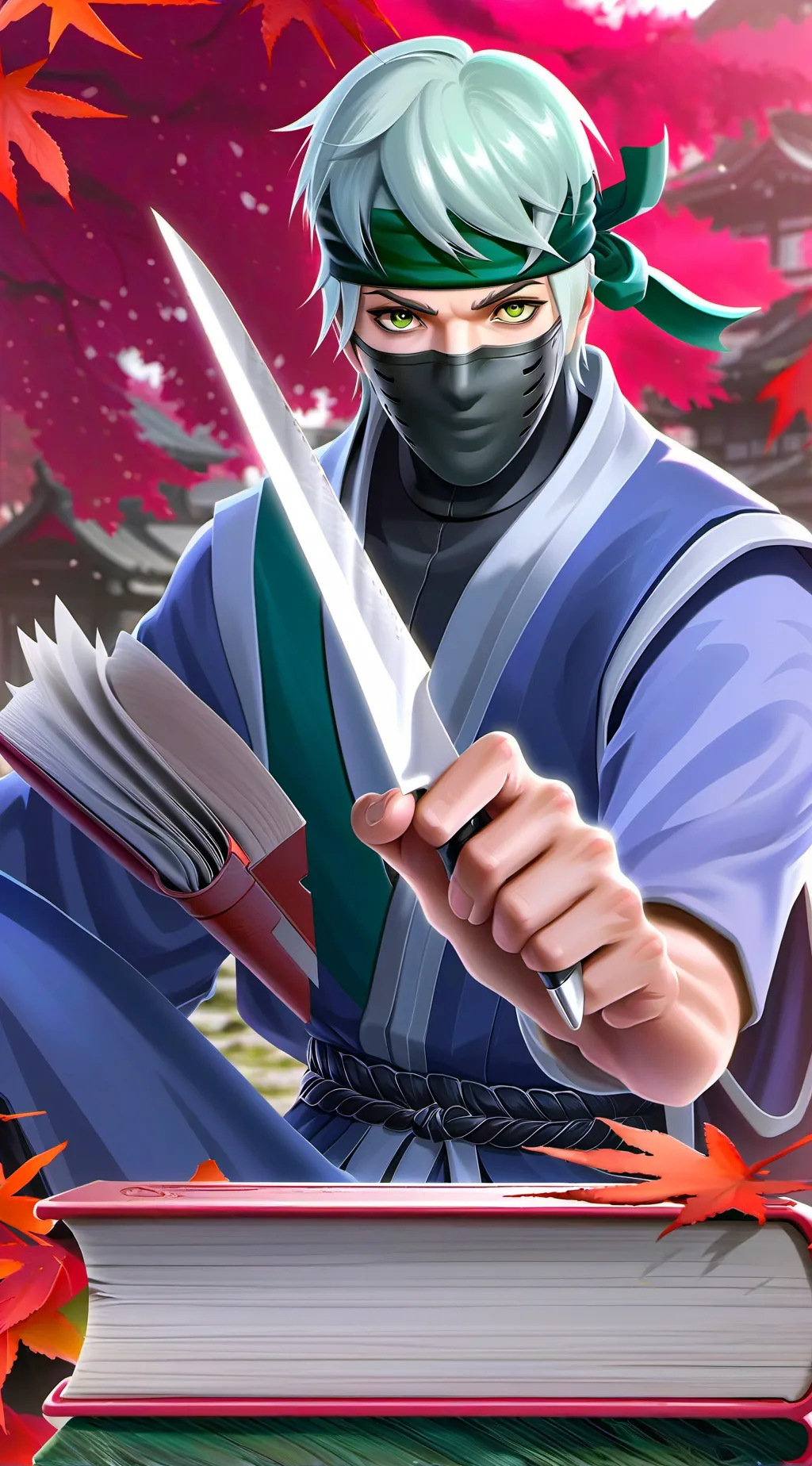 ai character: Kakashi Hatake background