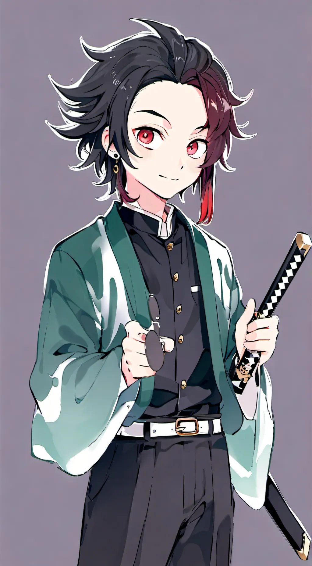 ai character: Inosuke hashibira  background