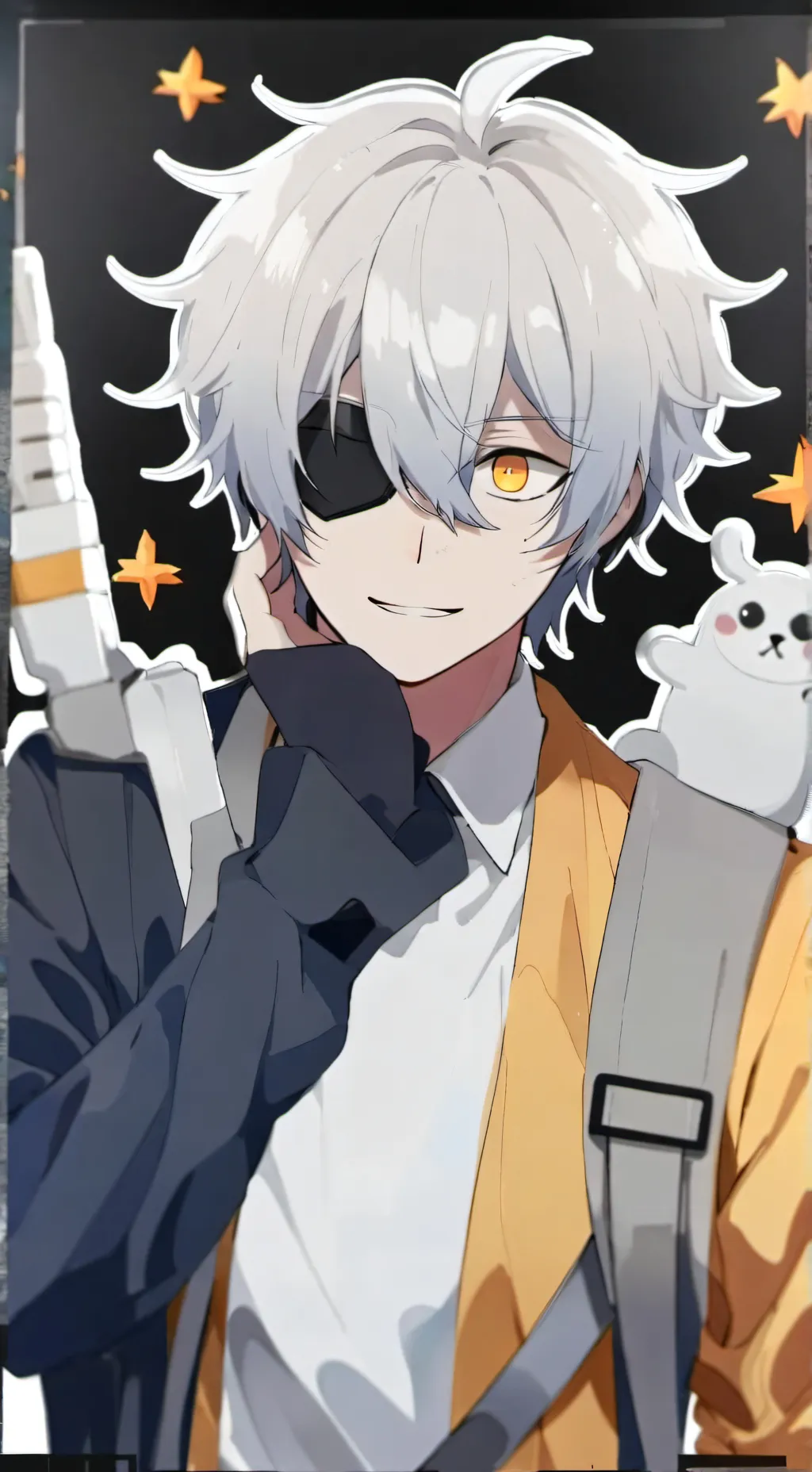 ai character: zeke background