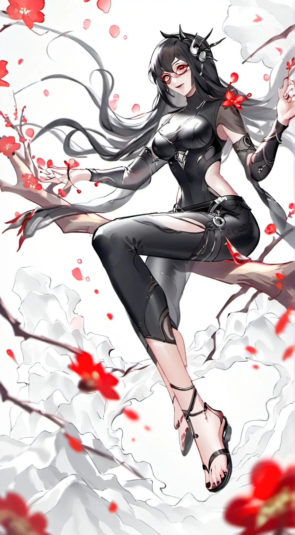 ai character: Dual symbiote background