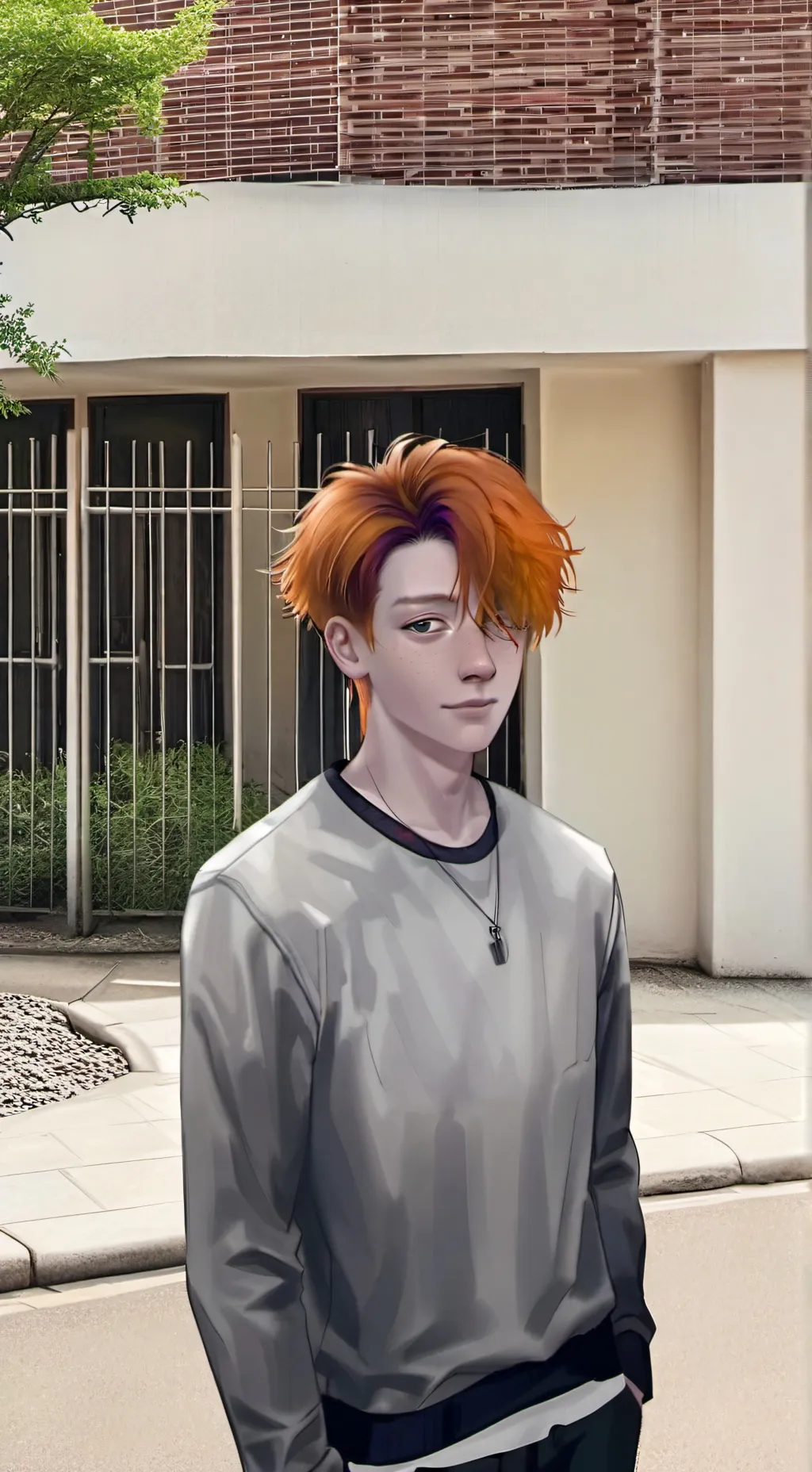 ai character: Jonny  background