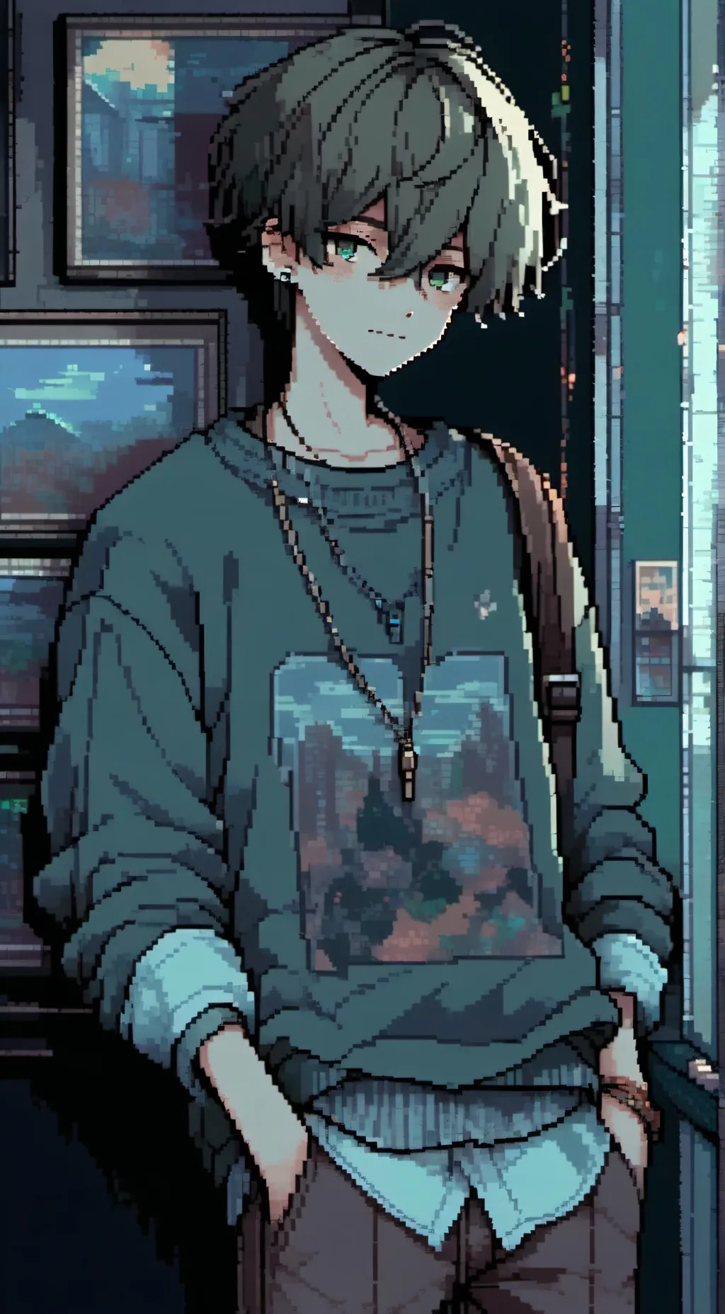 ai character: neko background