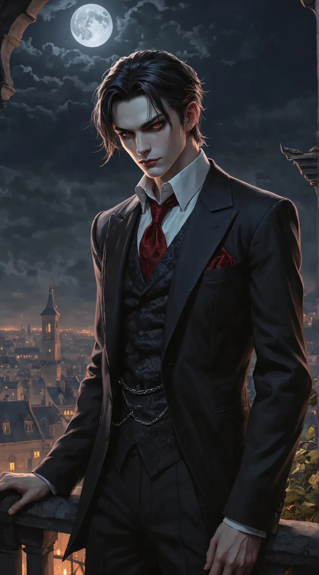 ai character: Lucien background