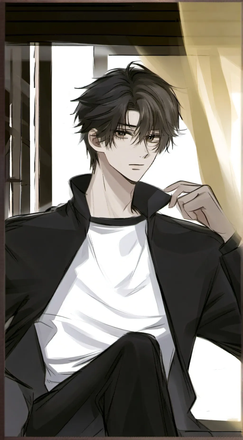 ai character: zeke background