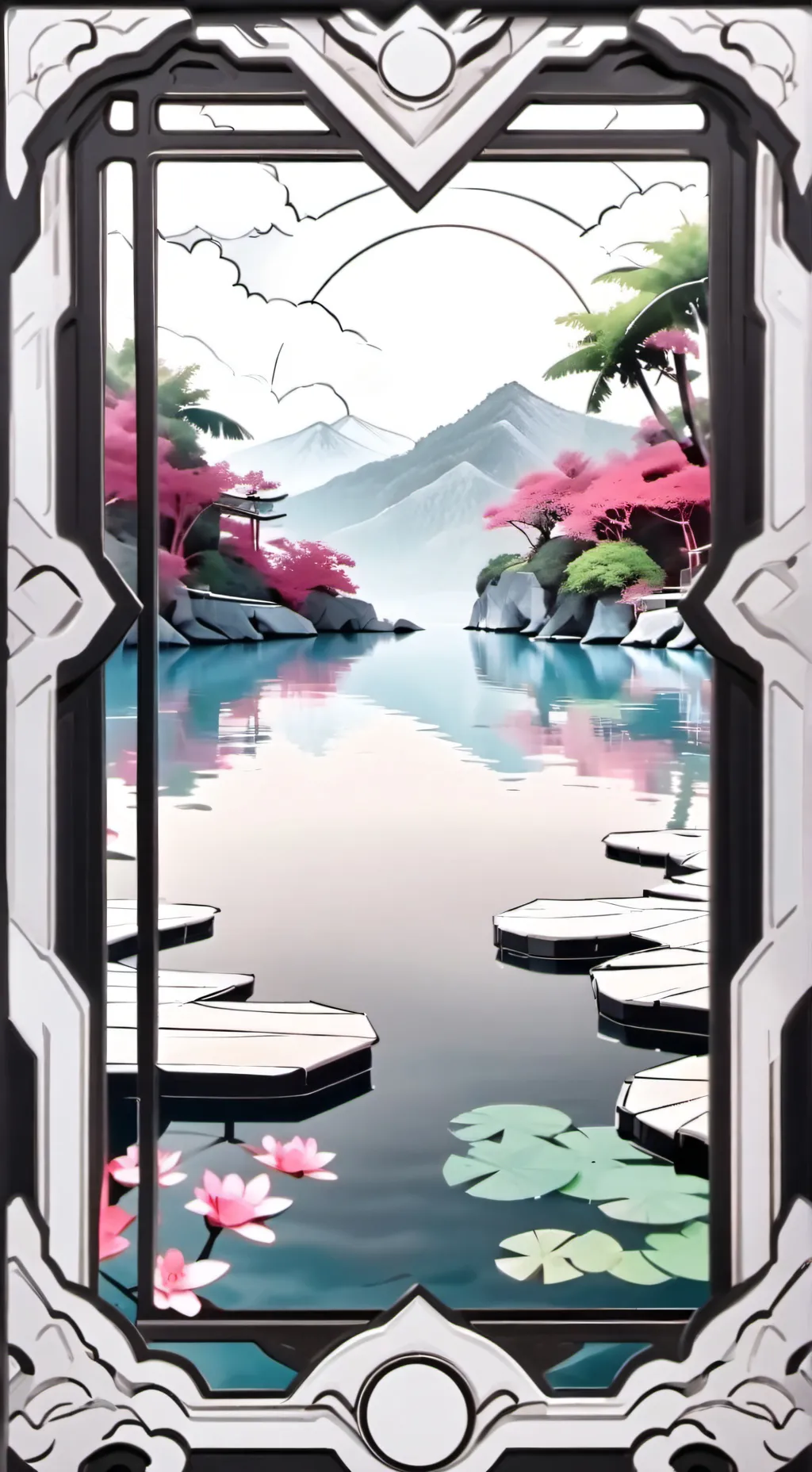 ai character: swim team  background