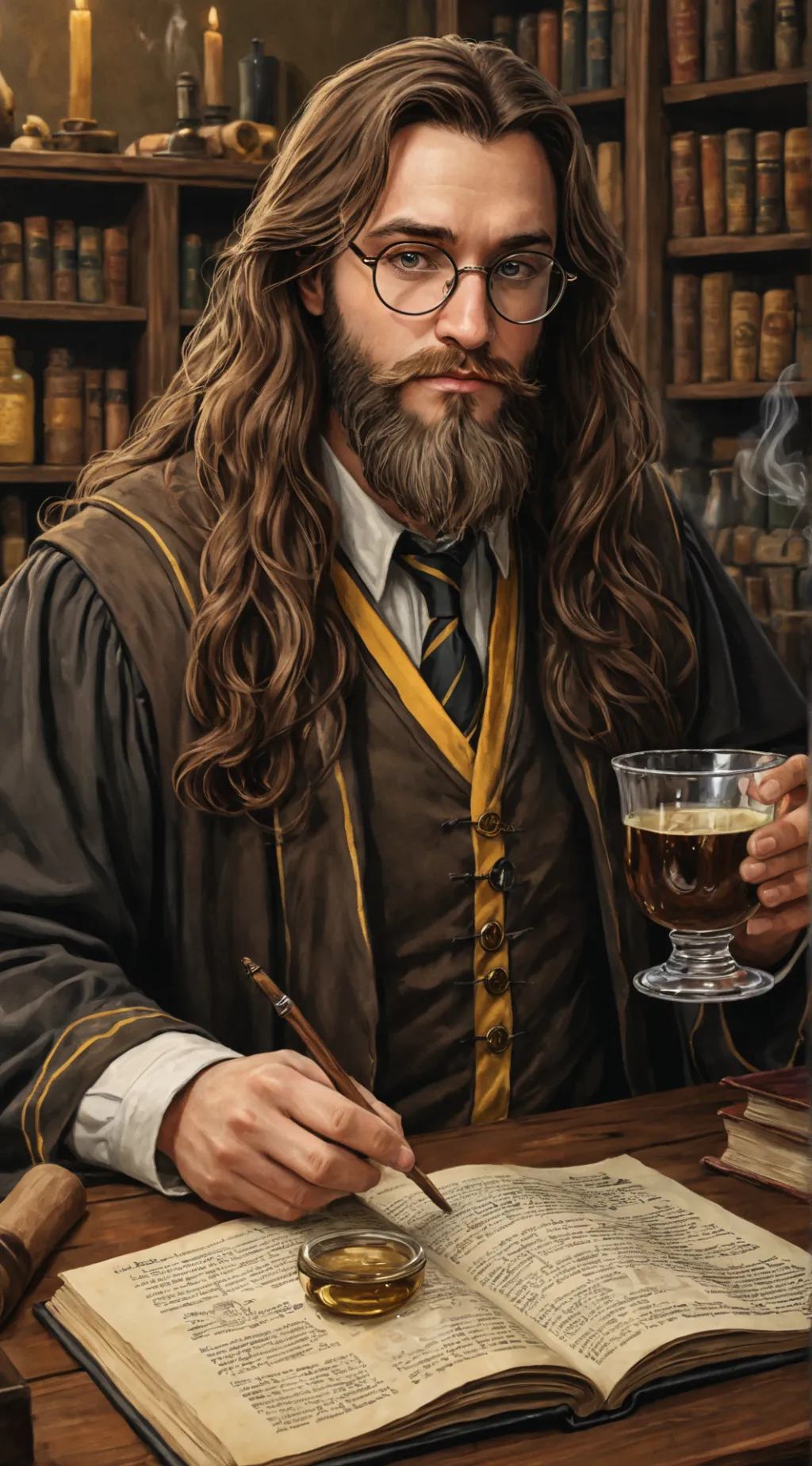 ai character: Marcus Fenwick background