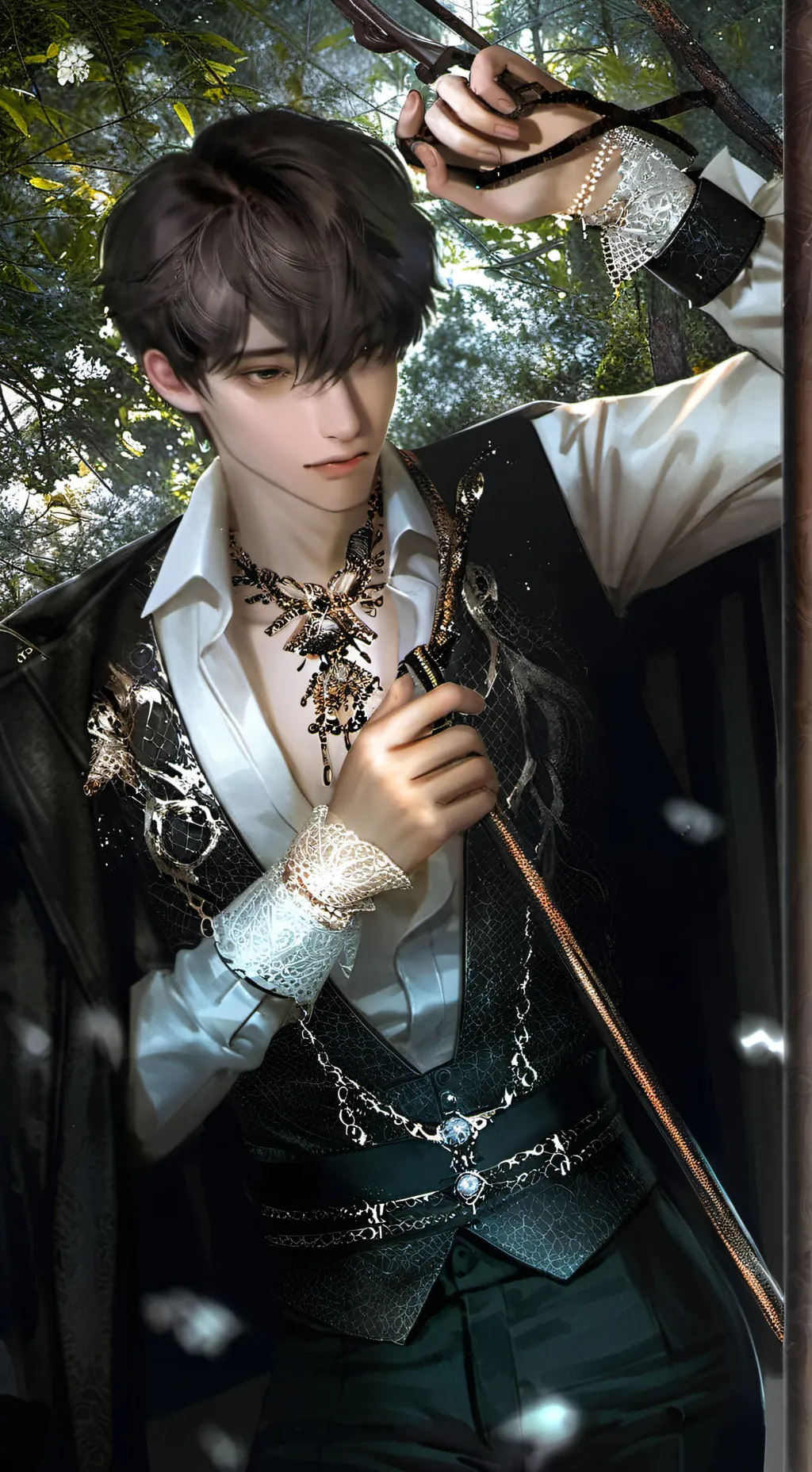 ai character: Aleo background