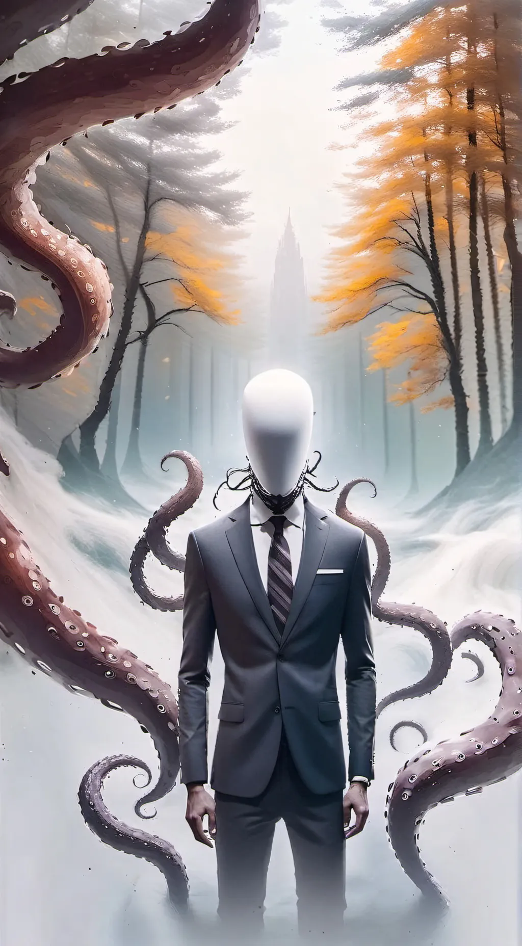 ai character: Slenderman background