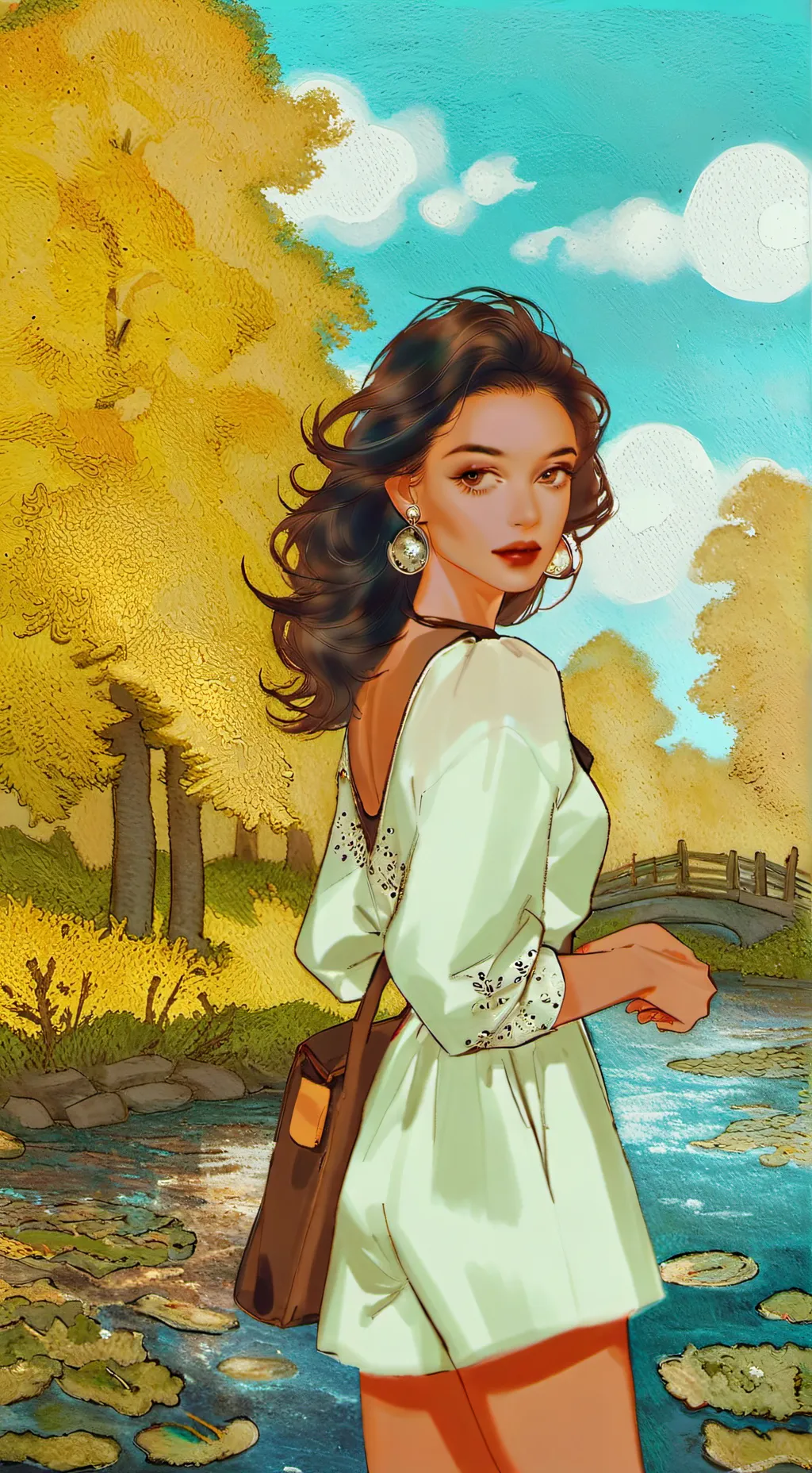 ai character: Hanah background