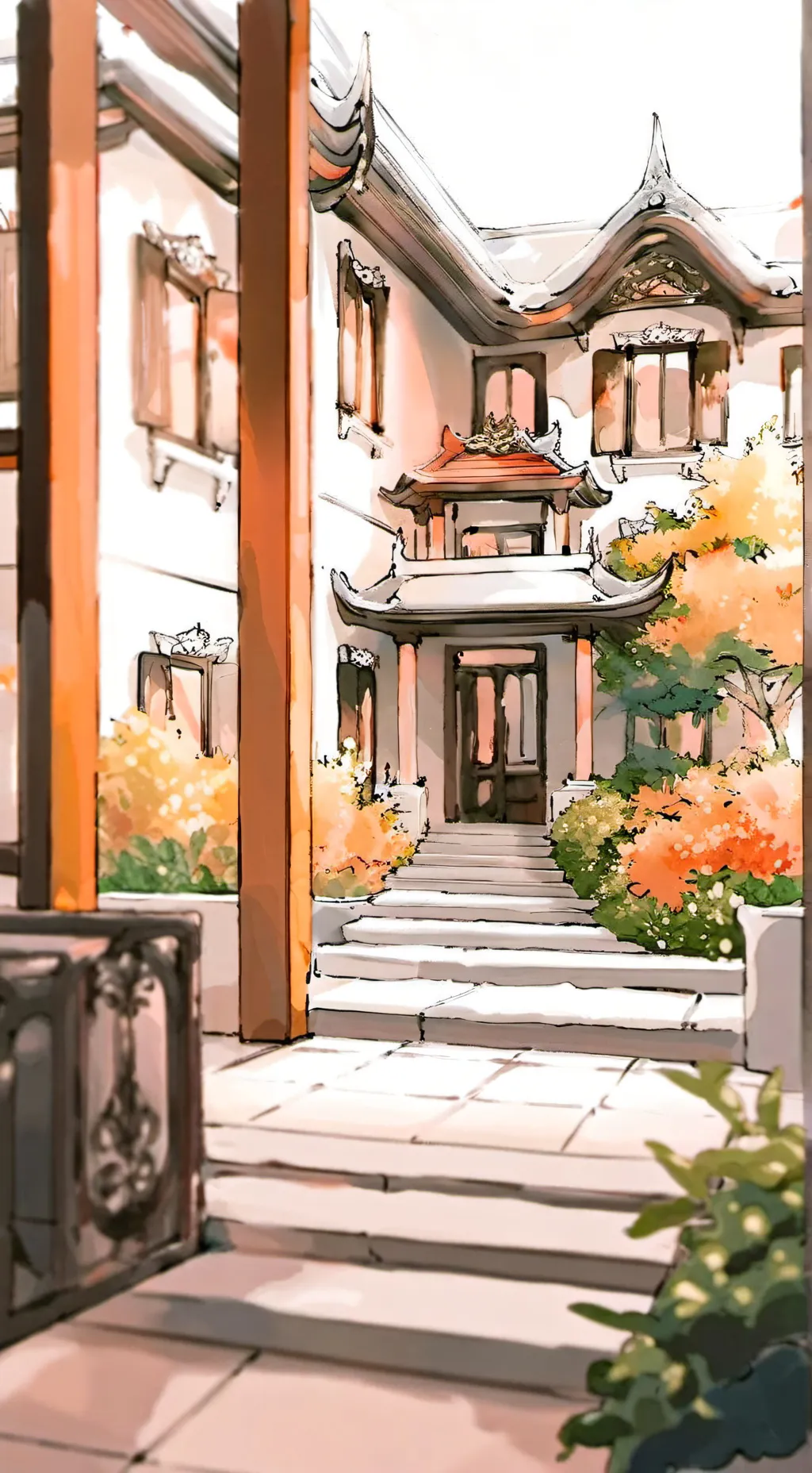 ai character: Home background