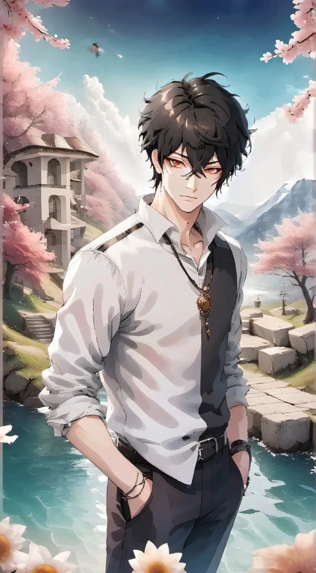 ai character: Alexis  background
