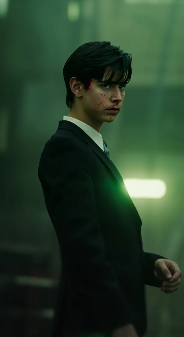 ai character: Umbrella Academy  background