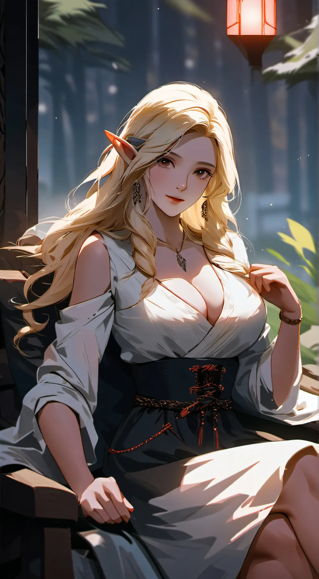 ai character: Elara background