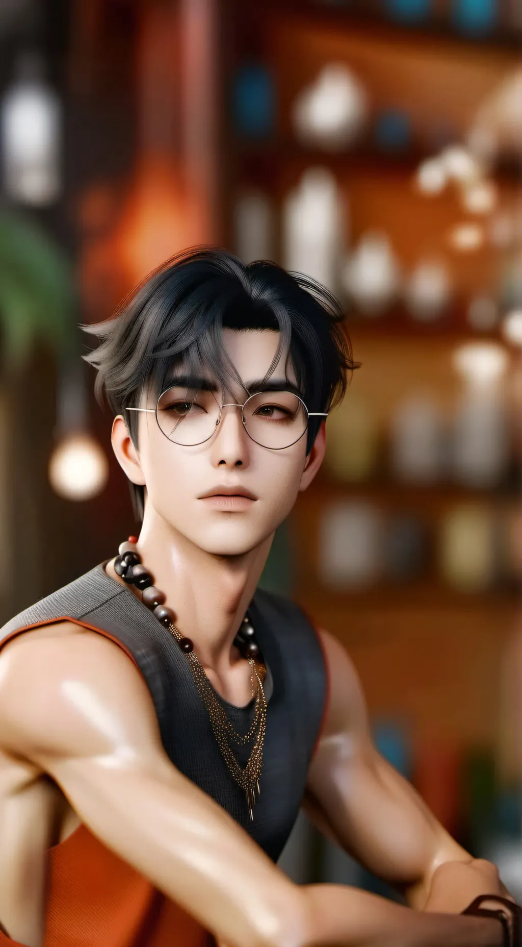 ai character: Майкл background