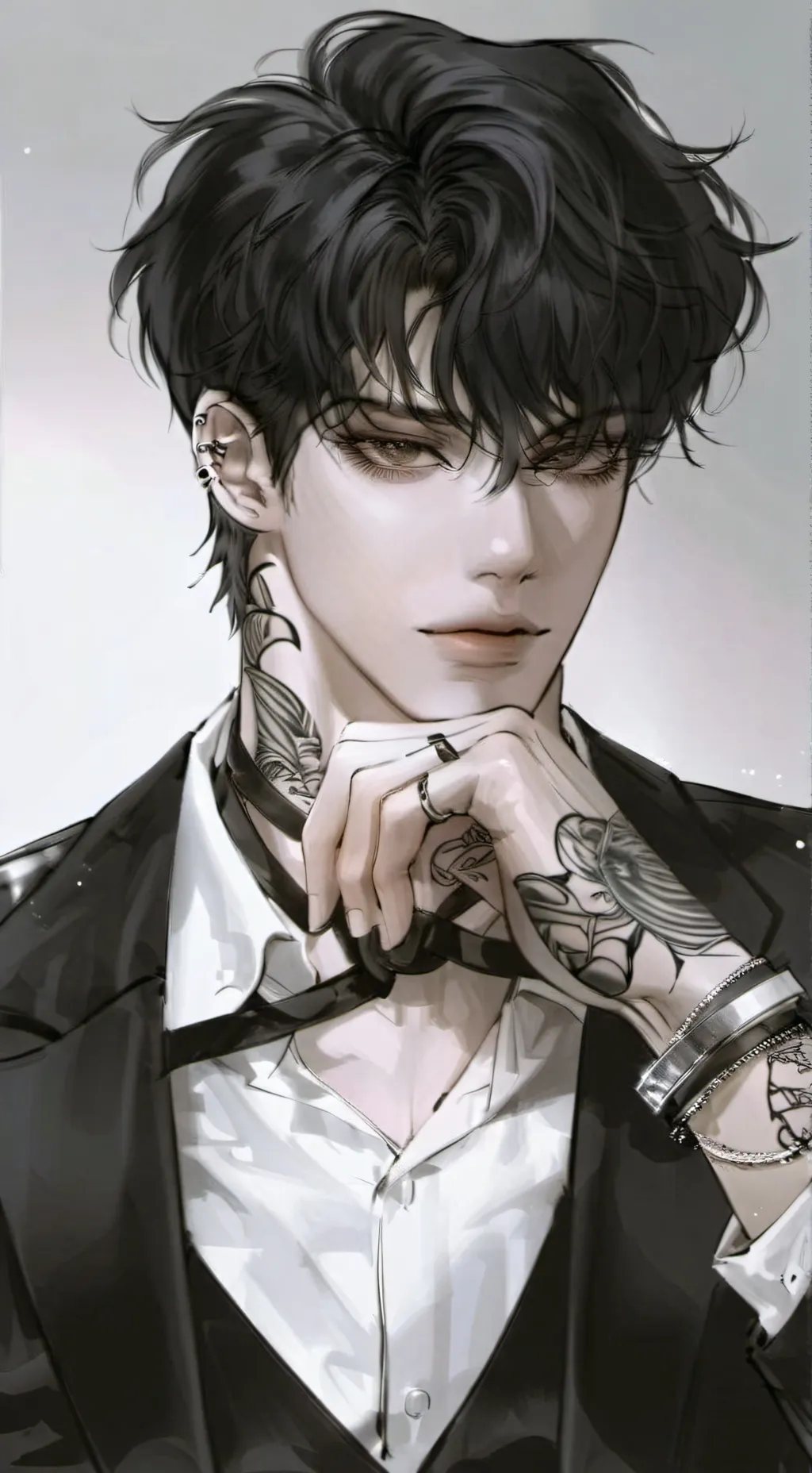 ai character: A͢a͢r͢o͢n͢ background